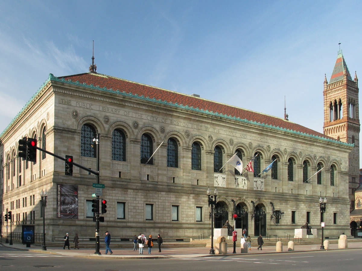 Bibliotheque publique de Boston